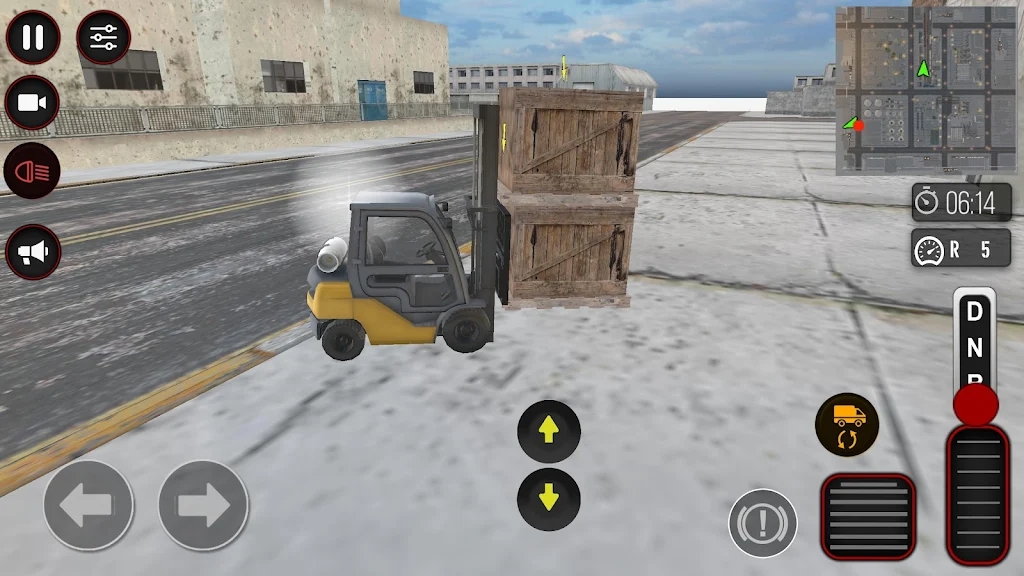 叉车运输托送游戏中文版（Truck And Forklift Simulator）图1: