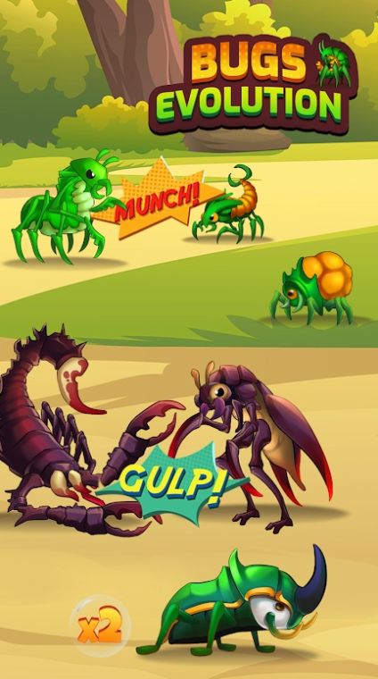 雨林甲虫进化游戏中文版(Bugs Evolution)图3: