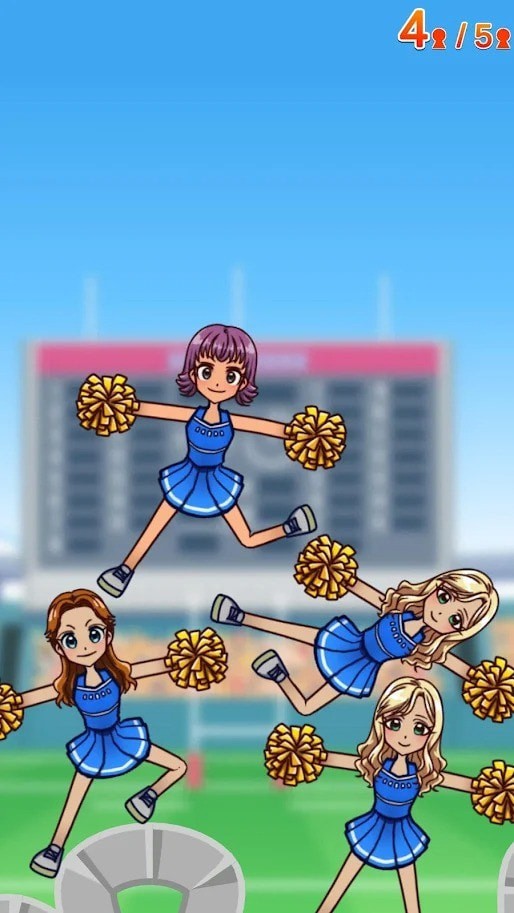 啦啦队叠罗汉游戏中文版（Stack-up Cheerleaders）图2: