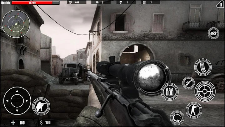 世界战争狙击战游戏安卓版（Call of The Sniper Duty）图2: