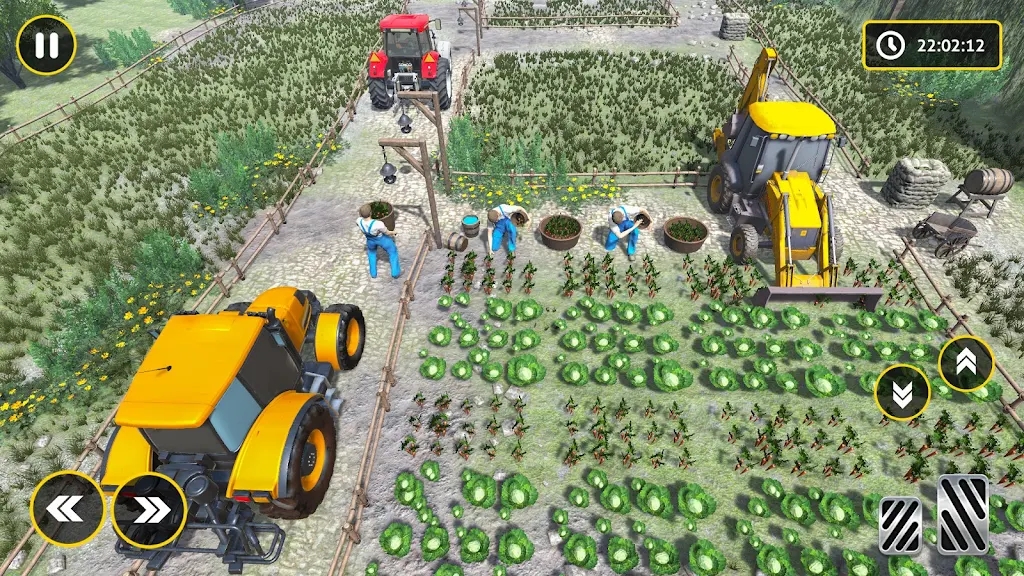 收割机大亨游戏安卓版（Farm Harvester Simulator）图片1