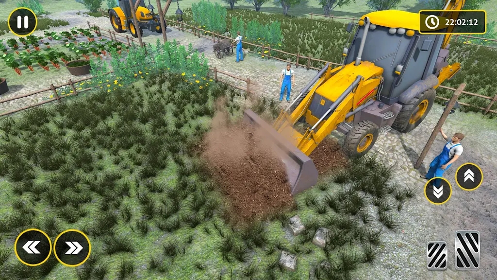 收割机大亨游戏安卓版（Farm Harvester Simulator）图2: