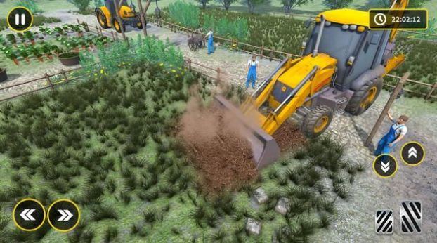 农业收割机大亨游戏手机版(Farm Harvester Simulator)图1: