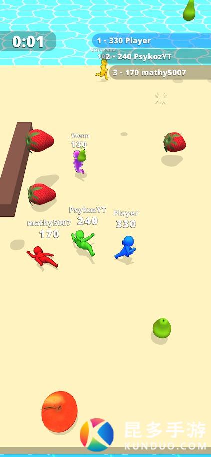 抢水果大赛游戏中文版（Drops.io）图2: