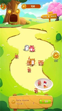 猫鼠战争蛋糕保卫战游戏中文版图1: