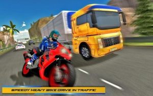 摩托竞赛交通狂热游戏图2