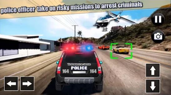 警车追逐任务3D游戏安卓版图1: