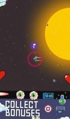 太空飞行像素火箭游戏最新安卓版截图1: