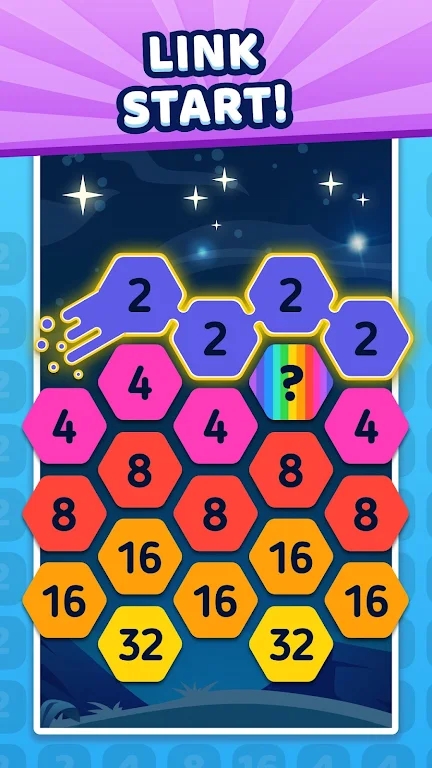 六边形拼接2048游戏官方安卓版图片1