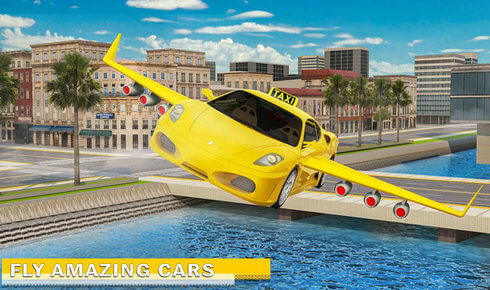 未来飞行汽车模拟器游戏中文手机版截图2: