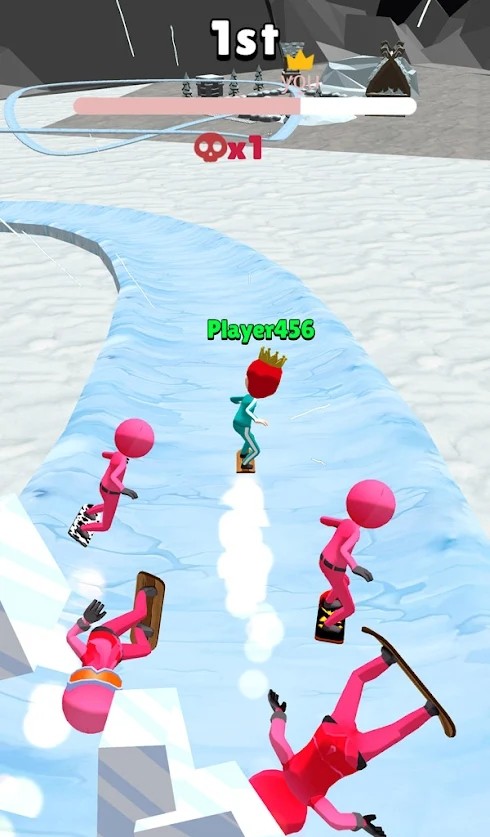 冰雪竞赛游戏官方安卓版（Snow Racing）图1: