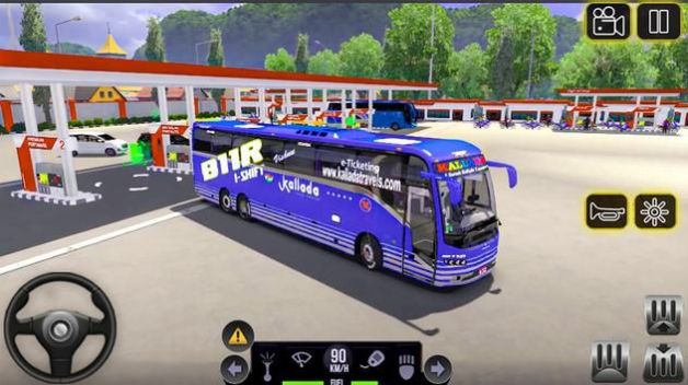 印度越野爬坡巴士3D游戏中文版（Modern Offroad Uphill Bus Simulator）图3: