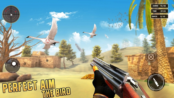 鸟类狩猎模拟器游戏官方中文版（Hungry Bird Hunter simulator）图1: