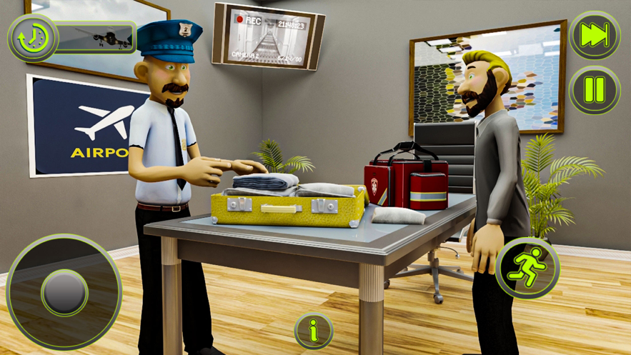 安全机场警察巡逻游戏官方版截图3: