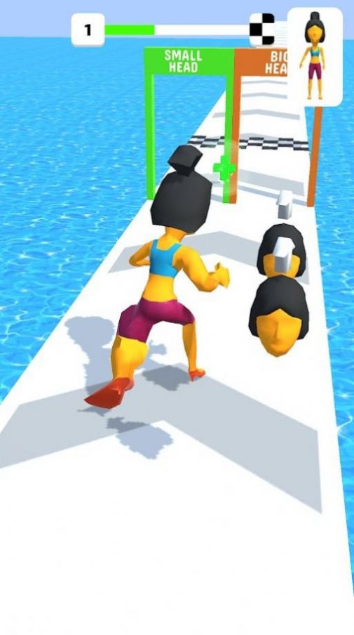 抖音身体平衡跑小游戏安卓版(Body balance 3D)图1: