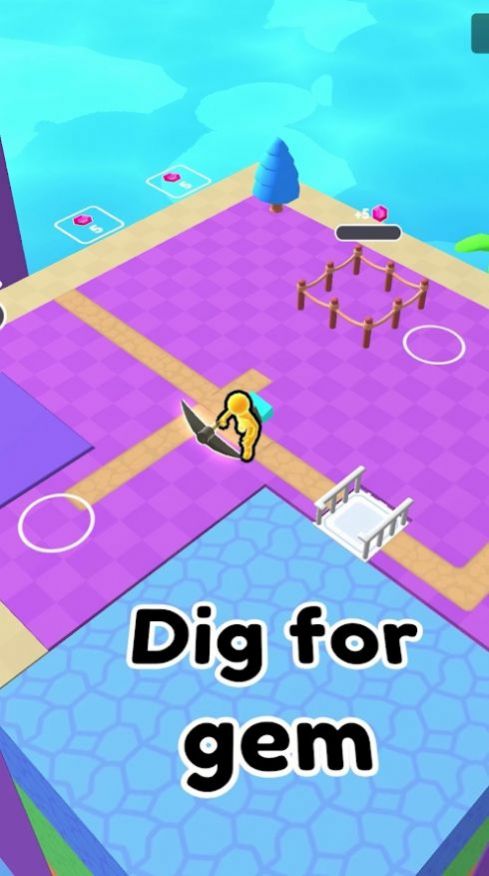 挖掘街机小游戏官方版（Dig Through）图1: