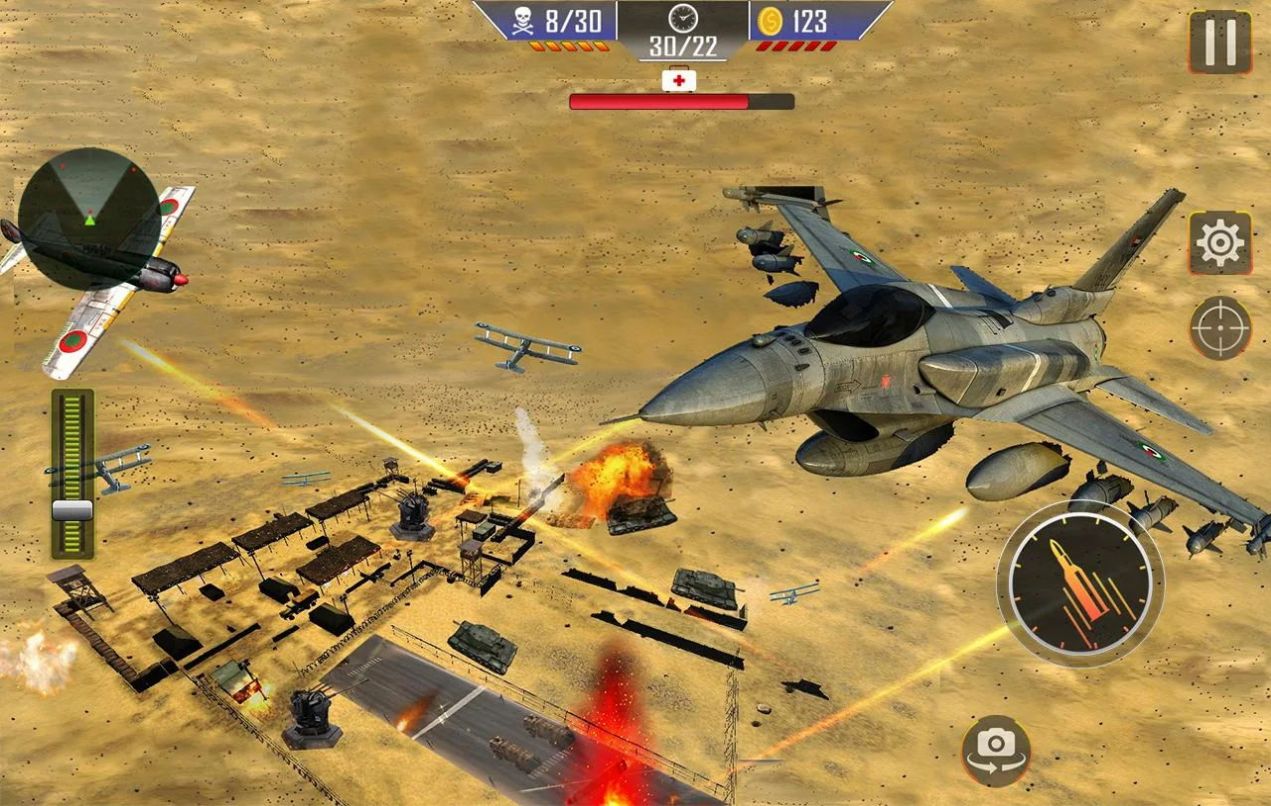 现代战斗机3d游戏安卓版(Jet Fighter AIr Combat)图2: