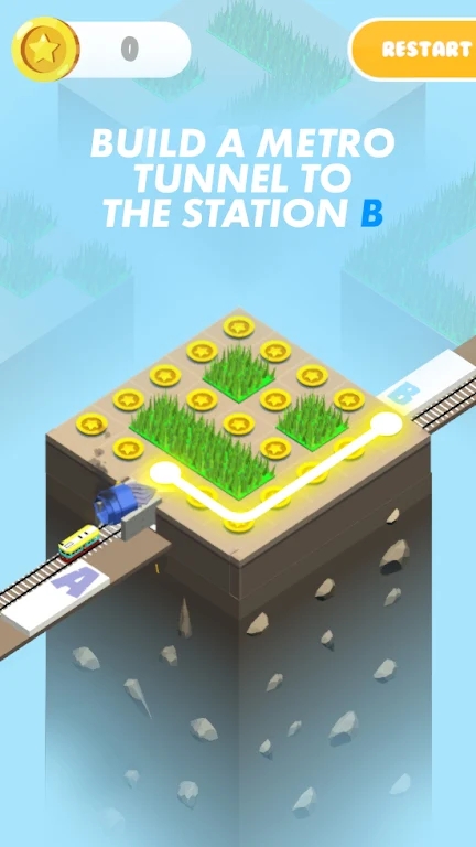 挖条铁路游戏最新官方版(Subway Puzzle)图4: