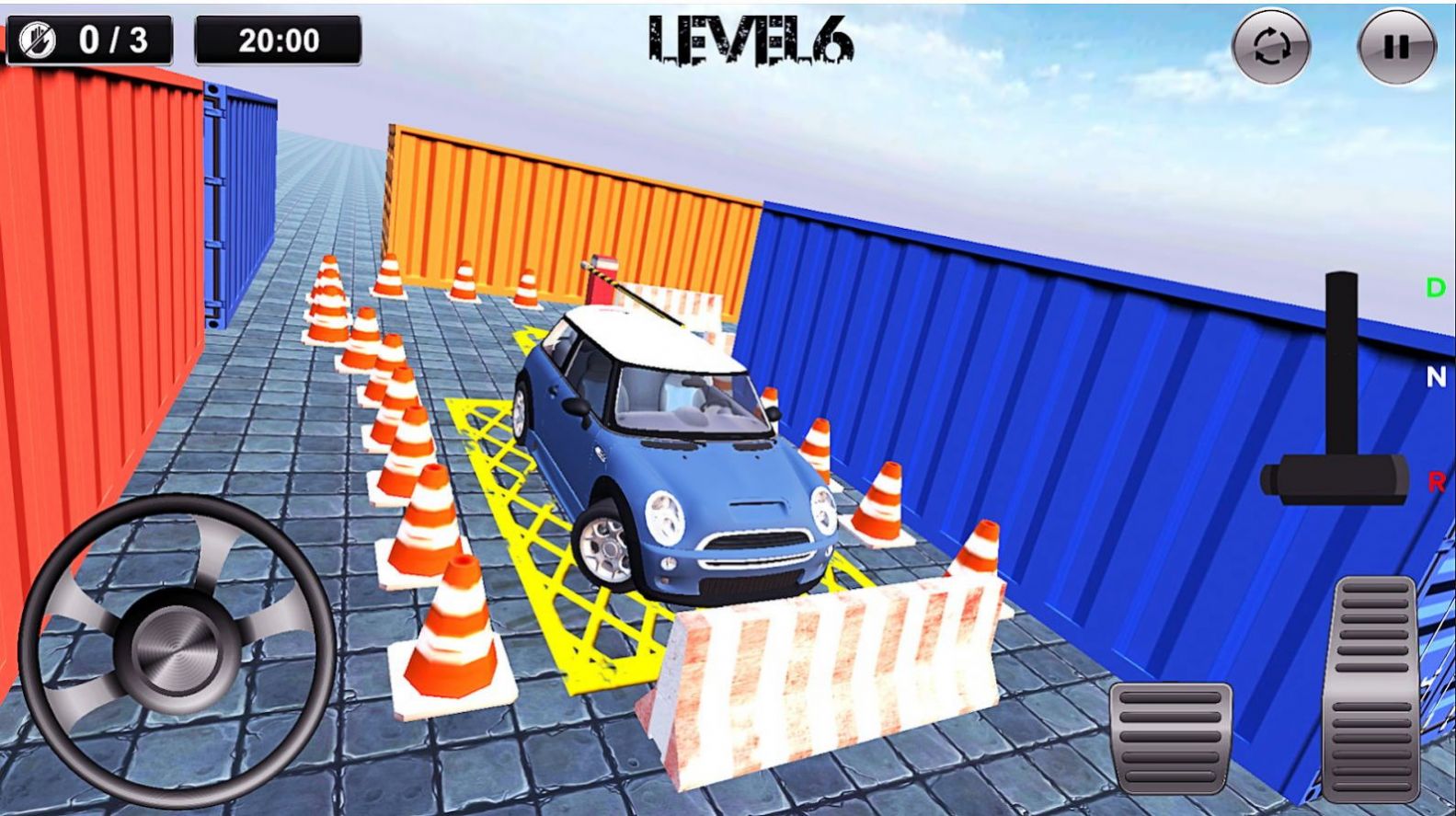 大型停车场模拟器游戏官方版（Best Car Parking Pro）图3: