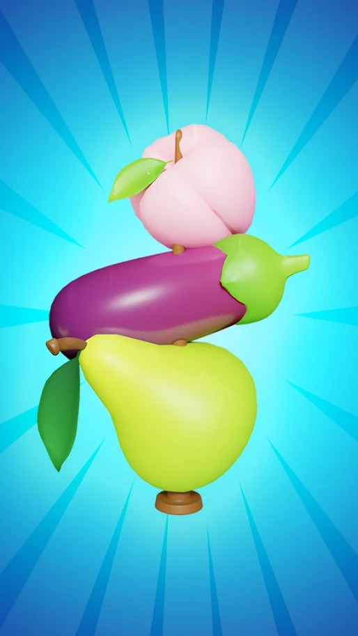 果蔬分拣游戏官方版（Juicy Jelly Fruits）截图1: