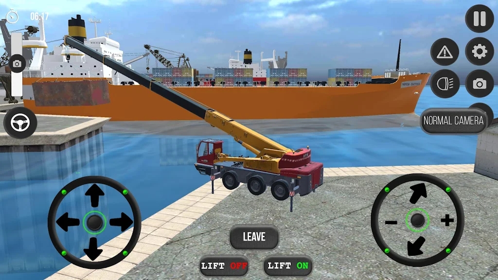 起重机海港货物模拟器游戏手机版图片1