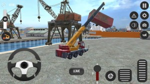 起重机海港货物模拟器游戏图4