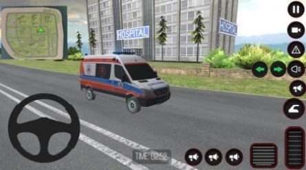 快速救护车模拟器手机游戏安卓版（Fast Ambulance Simulator）图2: