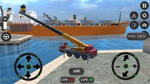 起重机海港货物模拟器游戏图1