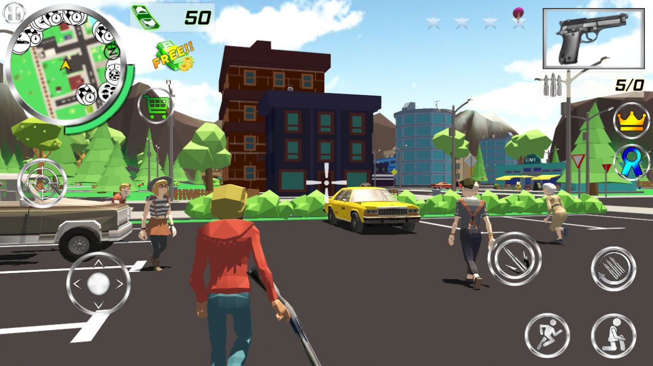 疯狂的城市罪犯手机游戏官方版(Crime 3D Simulator)图片1