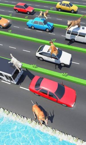 动物公路跳跃游戏最新版图片1