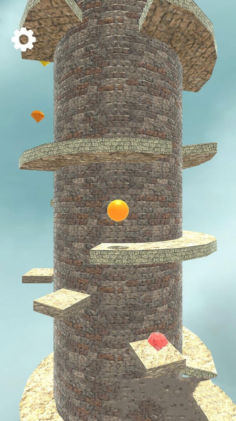 球球的失落冒险游戏手机版(Sky Tower Ball)图2: