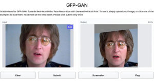 腾讯AI模型GFP-GAN老照片修复app手机版图片1