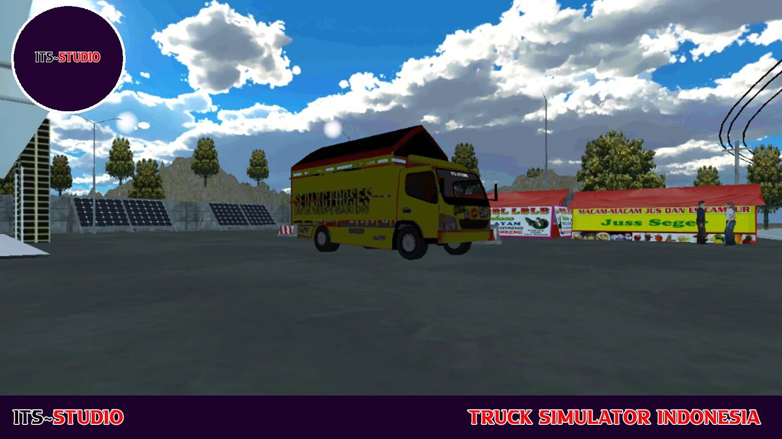 印尼卡车模拟驾驶游戏中文手机版图1:
