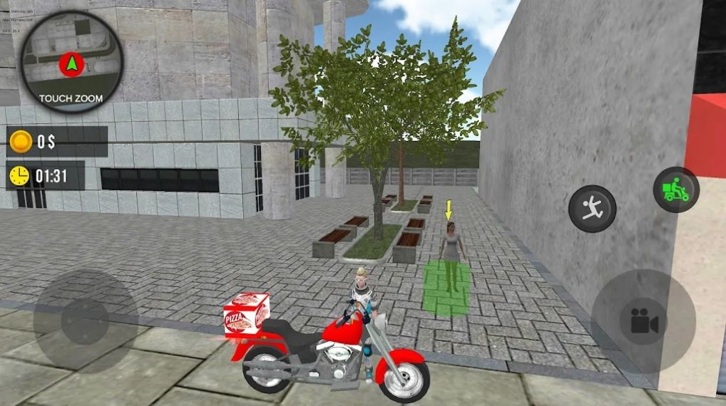 摩托车快递模拟器游戏手机版(Motorkurye)图2: