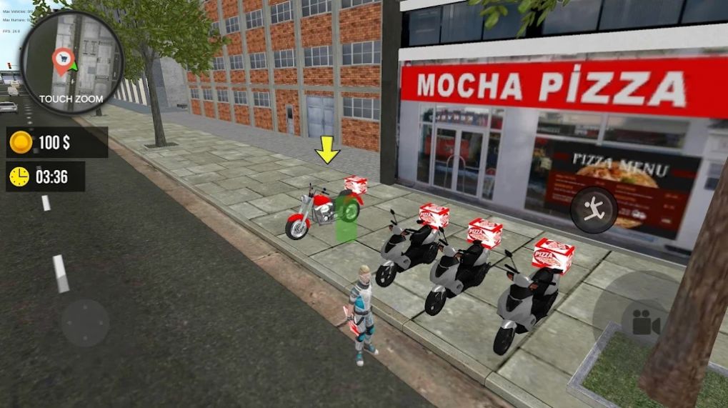 摩托车快递模拟器游戏手机版(Motorkurye)图3: