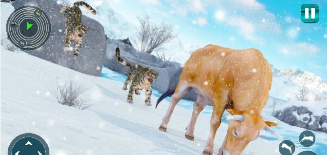 雪地雪豹模拟器游戏官方版图1: