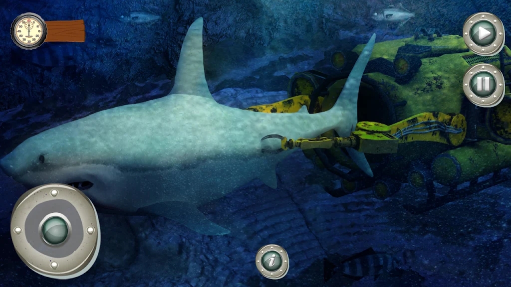 饥饿的疯狂鲨鱼世界大白鲨进化游戏安卓版(Hungry Crazy Shark World – Jaws Evolution Games)图3:
