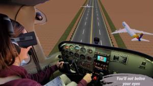 虚拟现实飞行模拟器游戏图1
