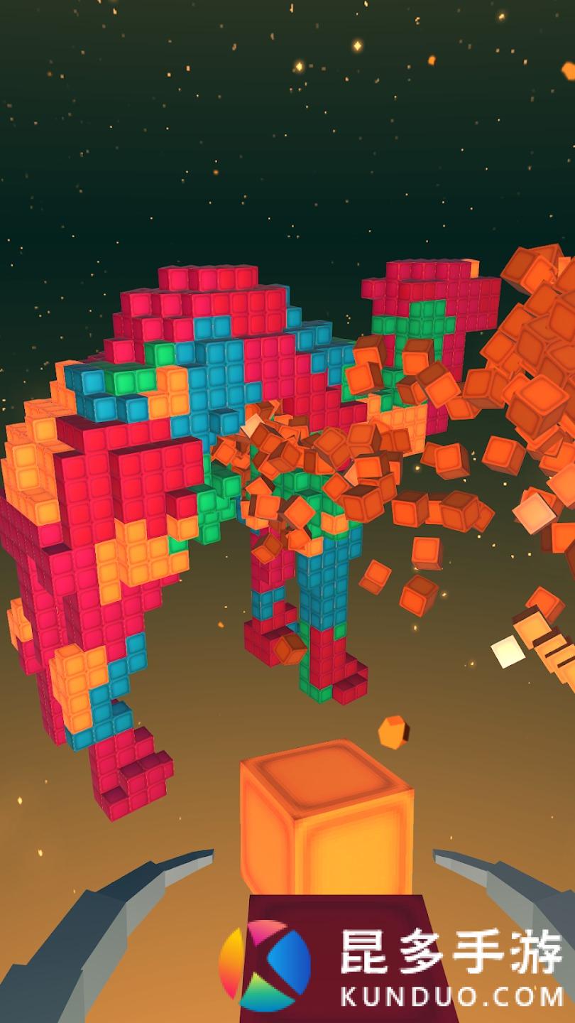 太空炮击方块游戏中文版（Colors 3D）图3: