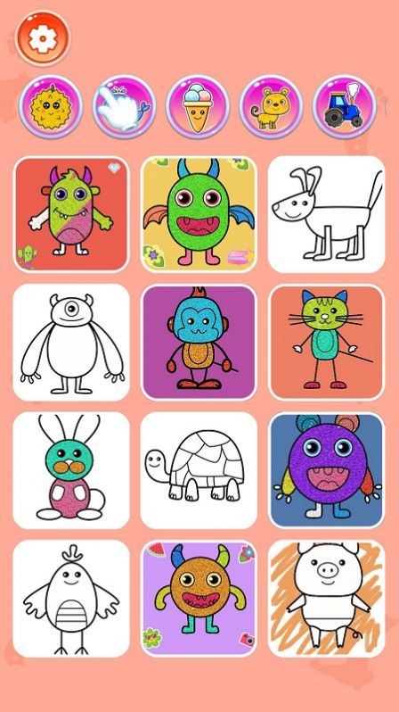 儿童学画画填色涂鸦益智app官方版4