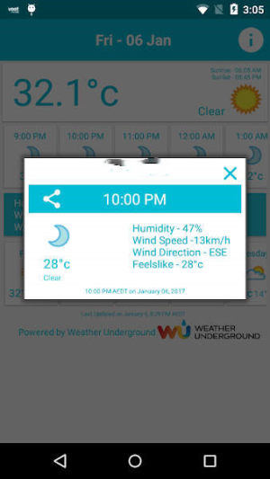 Melbourne Weather天气app图1