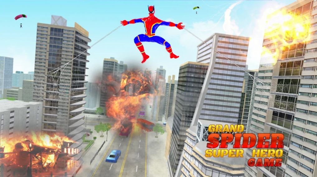 飞行蜘蛛迈阿密英雄游戏手机版截图3: