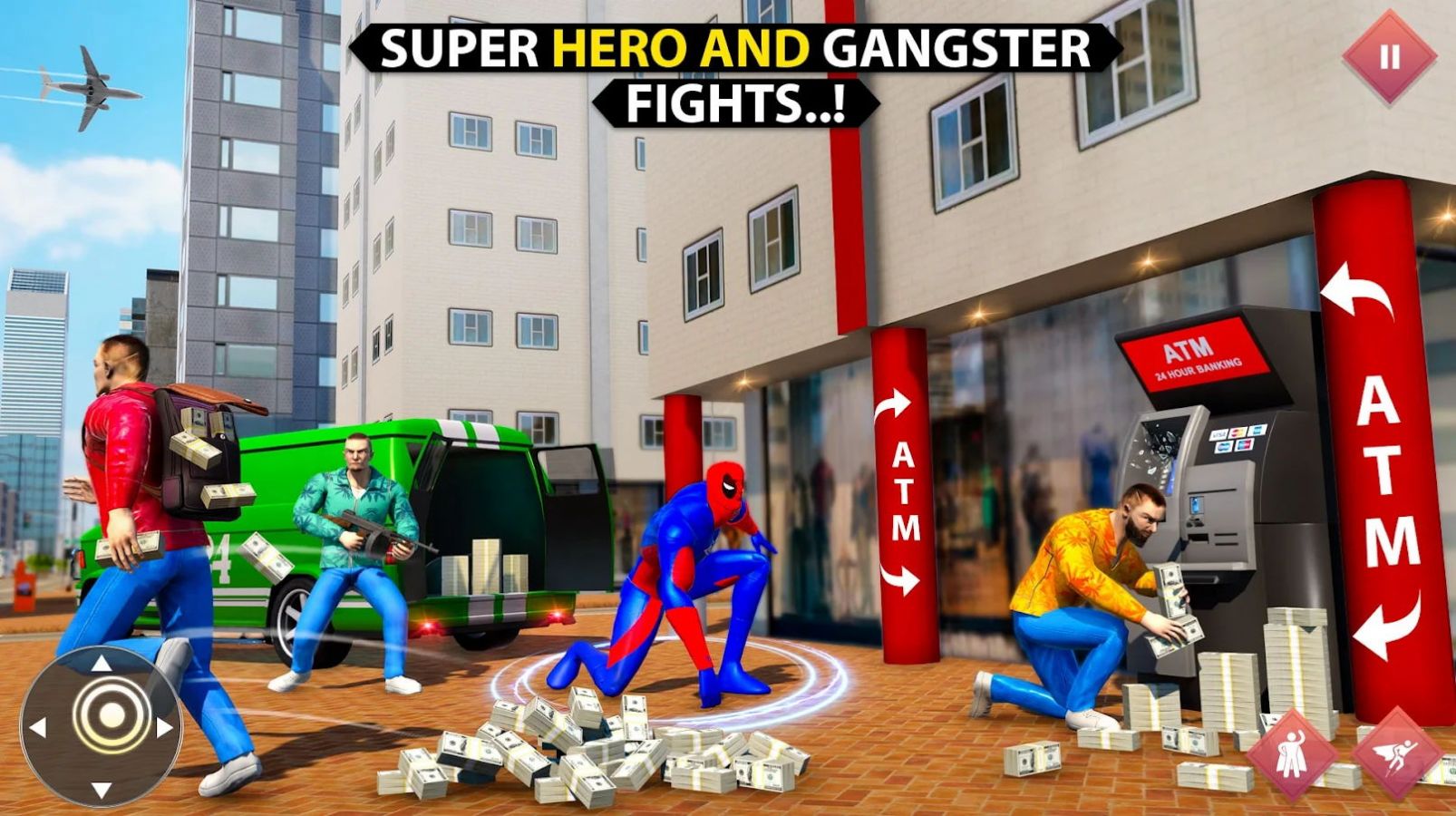 飞天蜘蛛英雄救援游戏手机版图片1