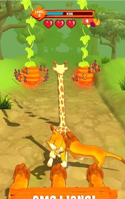 长颈鹿冒险跑游戏官方版（Giraffe）图片1
