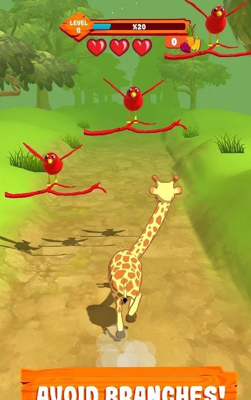 长颈鹿冒险跑游戏官方版（Giraffe）图3: