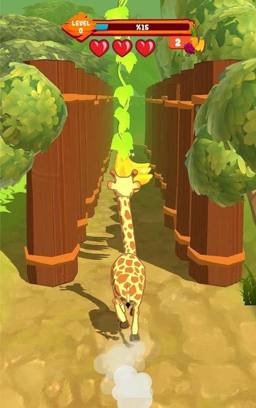 长颈鹿冒险跑游戏官方版（Giraffe）3