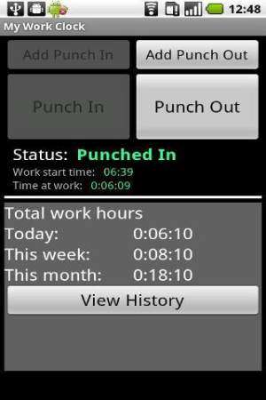My Work Clock APP图2