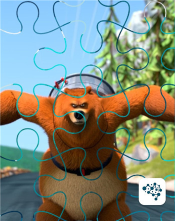 灰熊拼图游戏安卓官方版（Grizzy Puzzle）截图1: