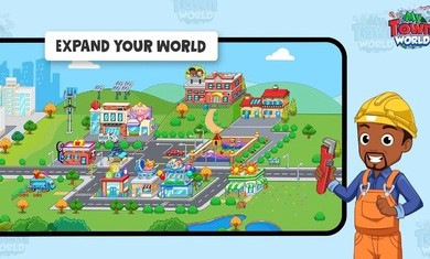 我的城镇世界游戏完整版免费(My Town : World)截图1: