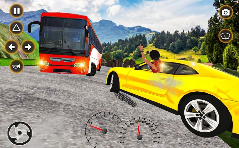 巴士游戏城市驾驶模拟游戏手机版(Bus Games City Driving Sim)图1:
